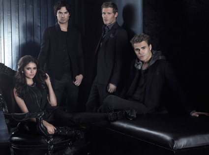 Nina Dobrev, Ian Somerhalder, Paul Wesley and Joseph Morgan Nina Dobrev, Ian Somerhalder, Paul Wesley and Joseph Morgan